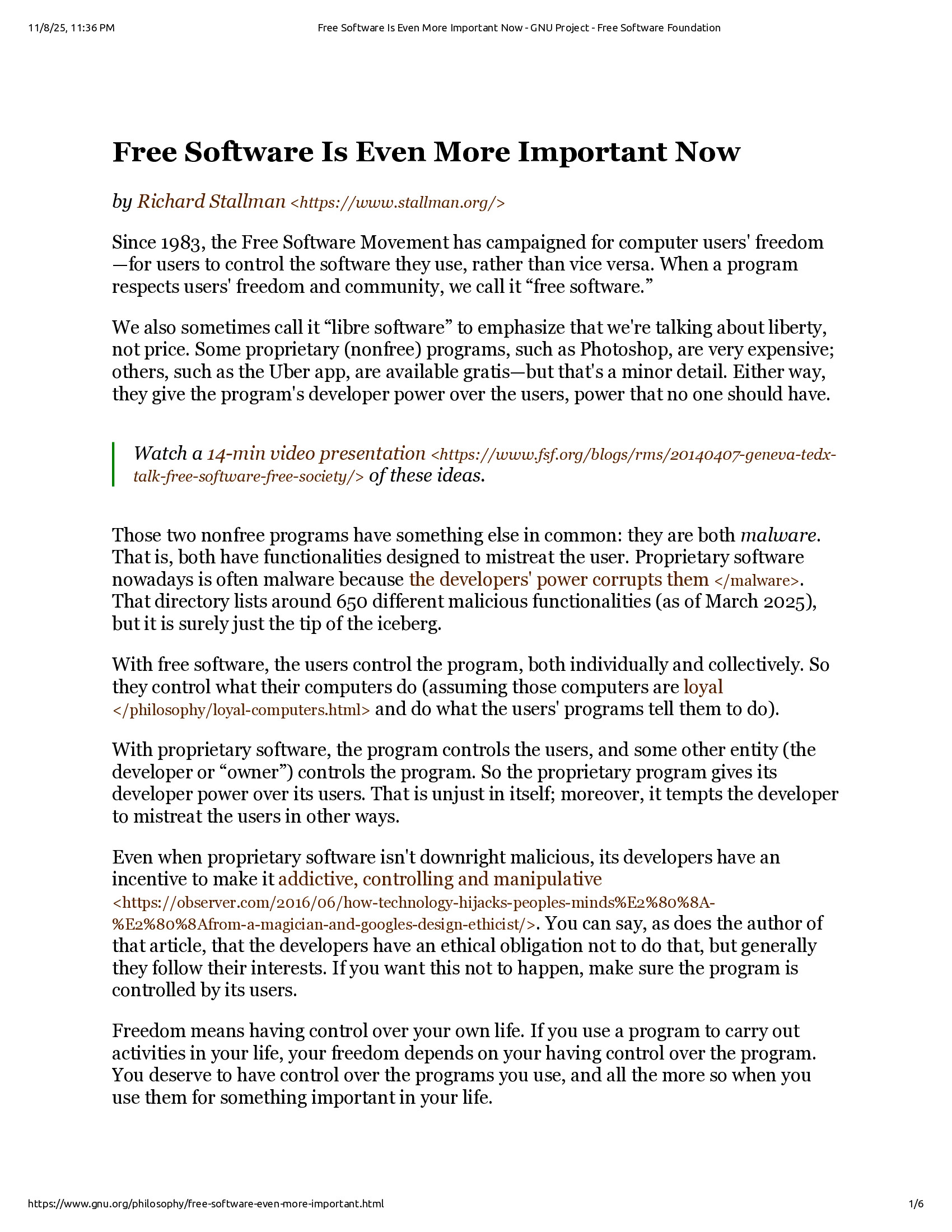 Native browser print preview