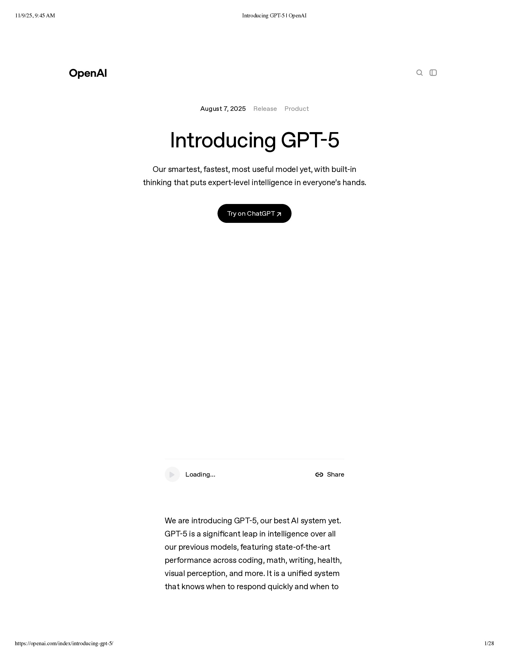 Native browser print preview