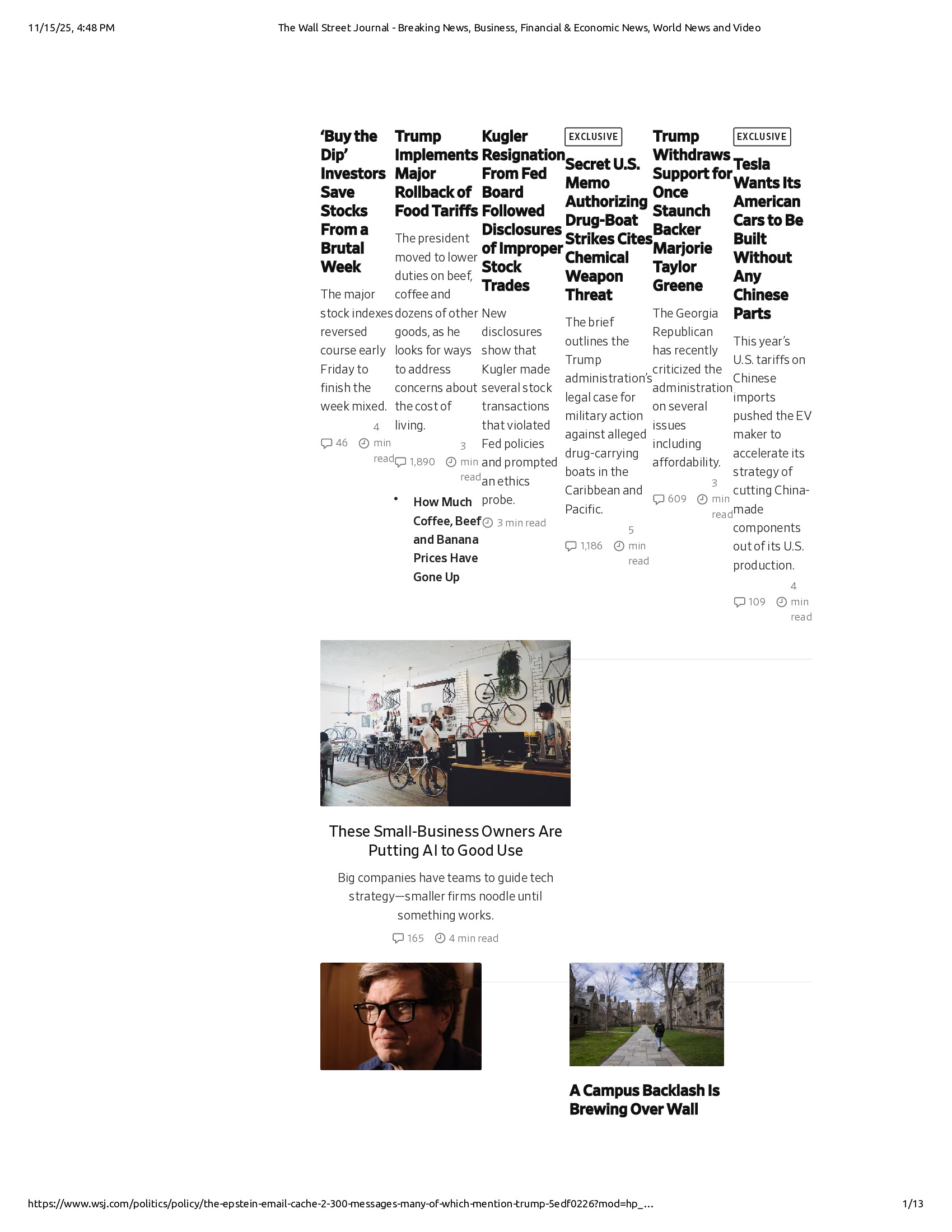 Native browser print preview